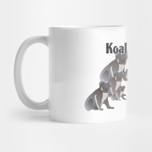 Koala Family Planning - Funny Koala Bear Joke T-Shirt Design Mug